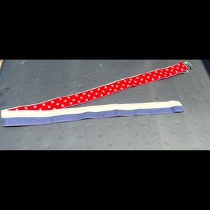 Reversible American themed belt like new